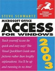 Tapa de Microsoft Office Access 2003 for Windows