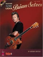 Tapa de Brian Setzer - Guitar Legendary Licks