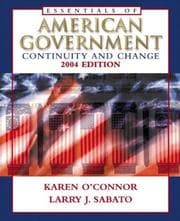 Tapa de The essentials of American government