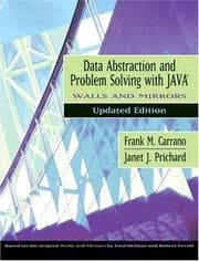 Tapa de Data Abstraction and Problem Solving with Java, Walls and Mirrors