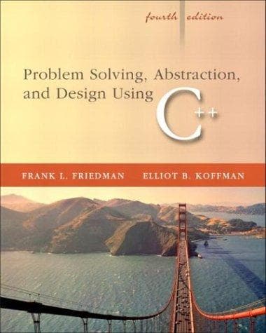 Tapa de Problem Solving, Abstraction, and Design using C++, Fourth Edition