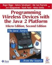 Tapa de Programming wireless devices with the Java 2 Platform