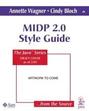 Tapa de MIDP style guide for the Java 2 platform, micro edition
