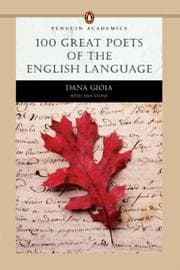Tapa de 100 Great Poets of the English Language