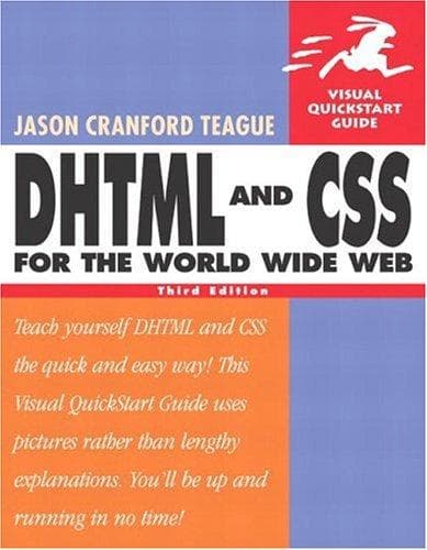 Tapa de DHTML and CSS for the World Wide Web