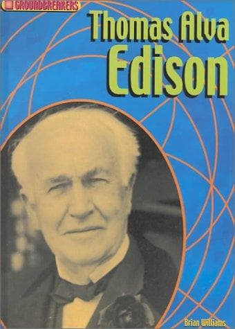 Tapa de Thomas Alva Edison (Groundbreakers)