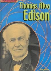 Tapa de Thomas Alva Edison (Groundbreakers)