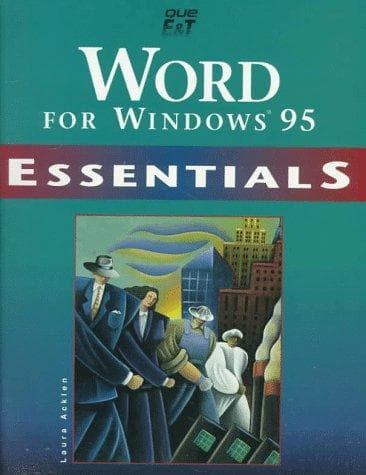 Tapa de Word for Windows 95 essentials