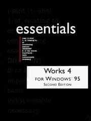 Tapa de Works 4 for Windows 95 Essentials