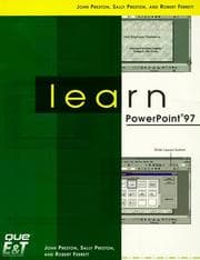 Tapa de Learn PowerPoint 97