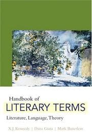Tapa de Handbook of Literary Terms
