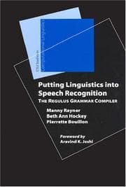 Tapa de Putting linguistics into speech recognition