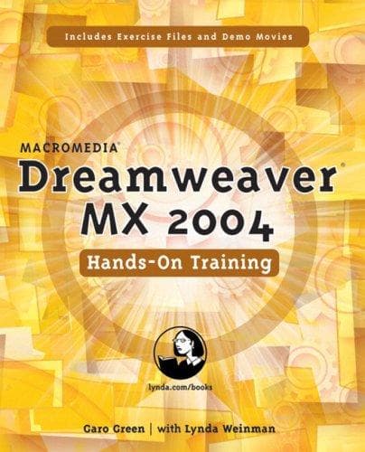 Tapa de Macromedia Dreamweaver MX 2004 Hands-On Training