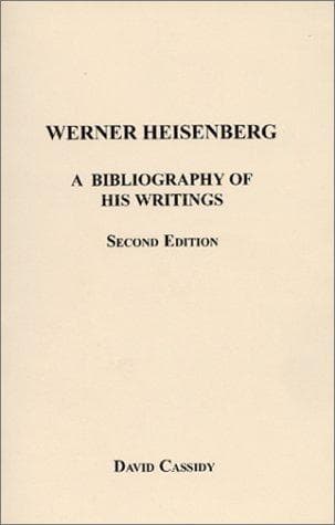 Tapa de Werner Heisenberg