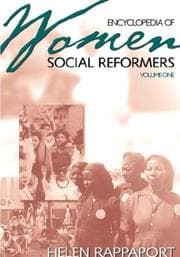 Tapa de Encyclopedia of Women Social Reformers
