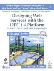 Tapa de Designing Web services with the J2EE 1.4 platform