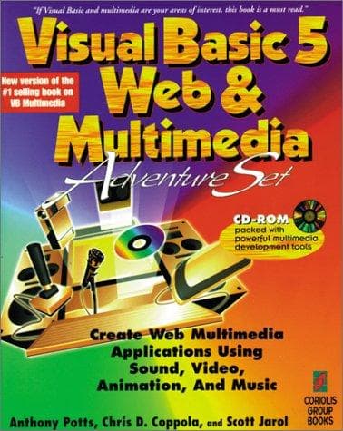 Tapa de Visual Basic 5 Web & multimedia adventure set