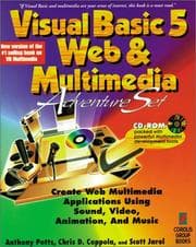 Tapa de Visual Basic 5 Web & multimedia adventure set