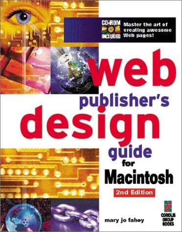 Tapa de Web publisher's design guide for Macintosh