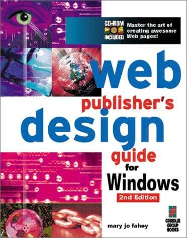 Tapa de Web publisher's design guide for Windows
