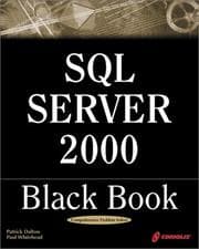 Tapa de SQL server 2000 black book