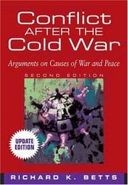 Tapa de Conflict After the Cold War