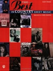 Tapa de Best in Country Sheet Music / Easy Piano