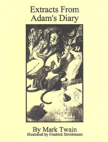Tapa de Extracts from Adam's Diary