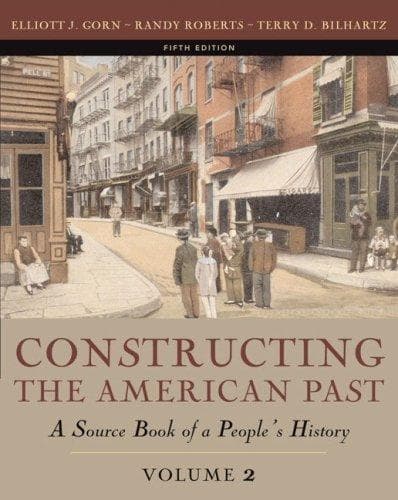 Tapa de Constructing the American Past, Volume II (5th Edition)
