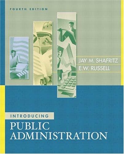 Tapa de Introducing Public Administration
