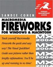 Tapa de Macromedia Fireworks MX 2004 for Windows and Macintosh