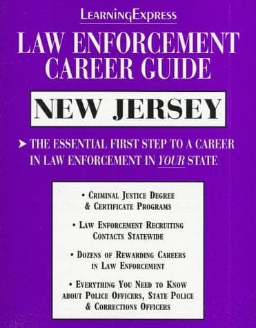 Tapa de Law enforcement career guide.