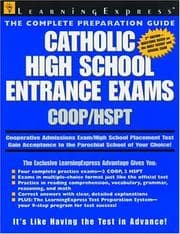 Tapa de Catholic HS Coop/hspt