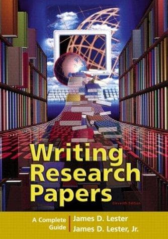 Tapa de Writing research papers
