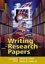Tapa de Writing research papers
