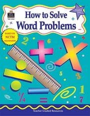 Tapa de How to Solve Word Problems, Grades 3-4
