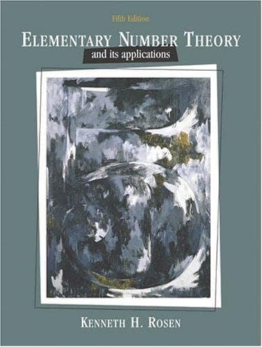 Tapa de Elementary Number Theory (5th Edition)