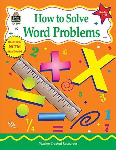 Tapa de How to Solve Word Problems, Grades 4-5