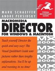 Tapa de Macromedia Director MX 2004 for Windows and Macintosh