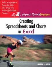 Tapa de Creating Spreadsheets and Charts In Excel