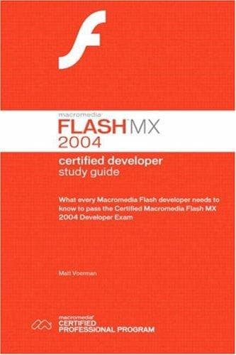 Tapa de Macromedia Flash MX 2004 Certified Developer Study Guide