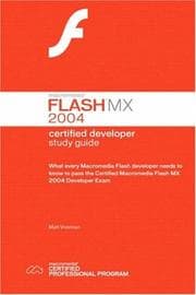 Tapa de Macromedia Flash MX 2004 Certified Developer Study Guide