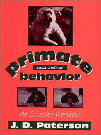 Tapa de Primate Behavior
