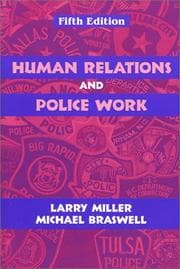 Tapa de Human relations and police work