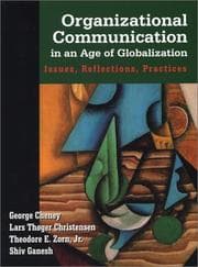 Tapa de Organizational communication in an age of globalization