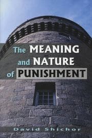 Tapa de The Meaning And Nature of Punishment