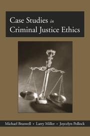 Tapa de Case studies in criminal justice ethics