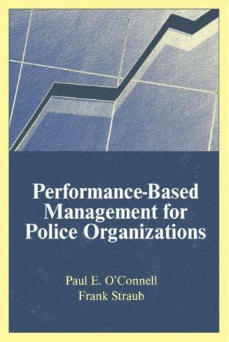 Tapa de Performance-based management for police organizations