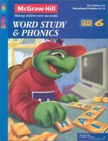Tapa de Spectrum Word Study and Phonics, Grade 6