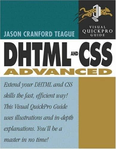 Tapa de DHTML and CSS Advanced